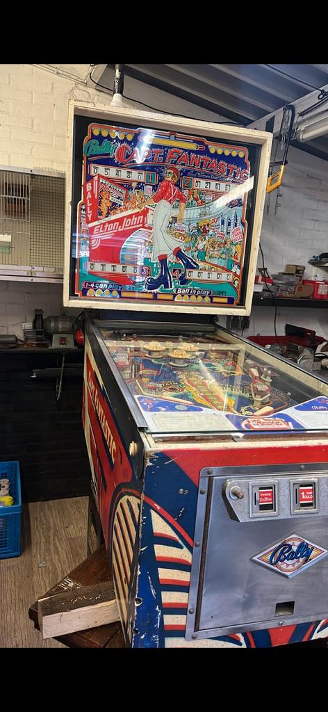 flipperkast captain fantastic, Verzamelen, Ophalen of Verzenden, Zo goed als nieuw