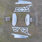 Custom RVS bullbars & zijplaten voor FG Monstertruck 4wd 2wd, Gebruikt, Onderdeel, Overige schalen, Overige typen