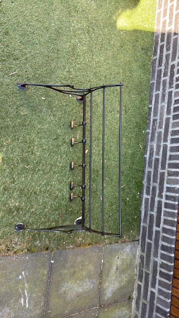 Kapstok metaal/brons/bruin, Gebruikt, Minder dan 100 cm, Metaal, Ophalen