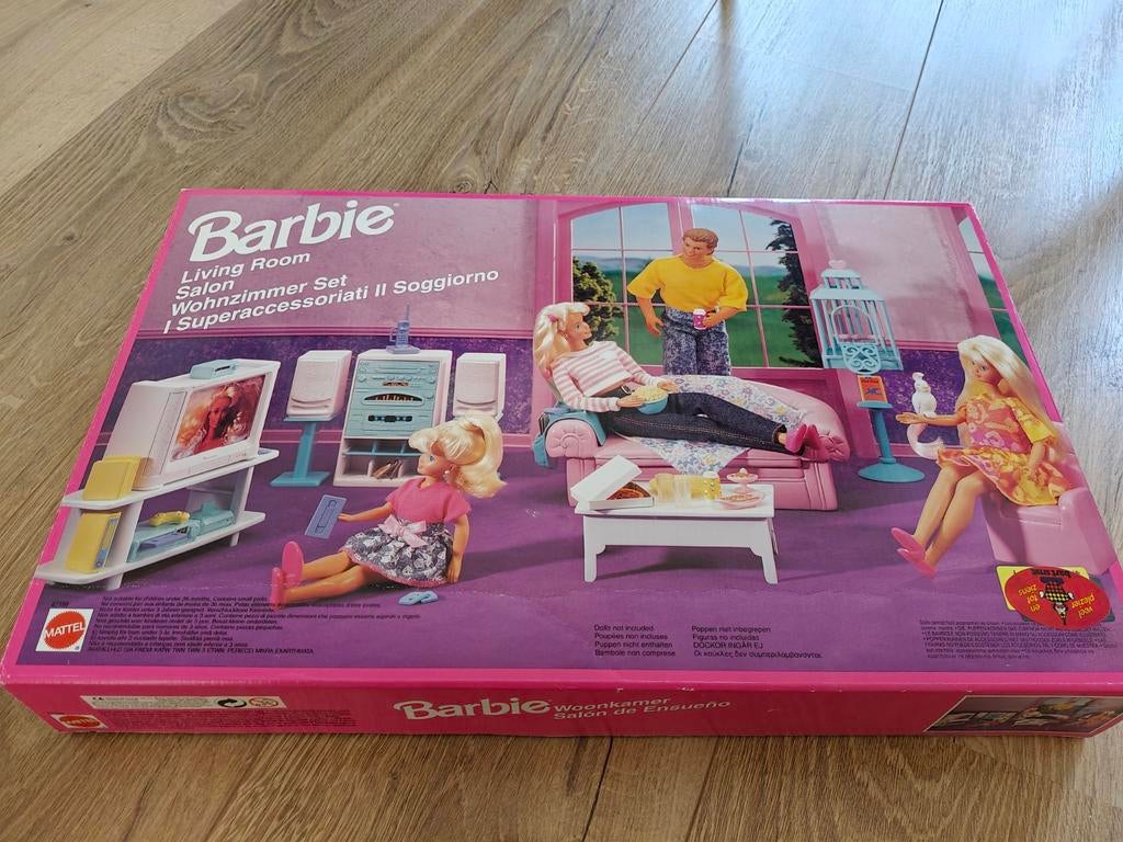 Vintage Barbie speelsets, één Barbie Mustang en één andere, Ophalen of Verzenden, Zo goed als nieuw, Toebehoren