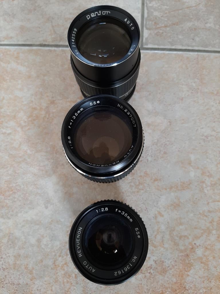 Foto lenzen met beschermkappen, Ophalen of Verzenden, Telelens