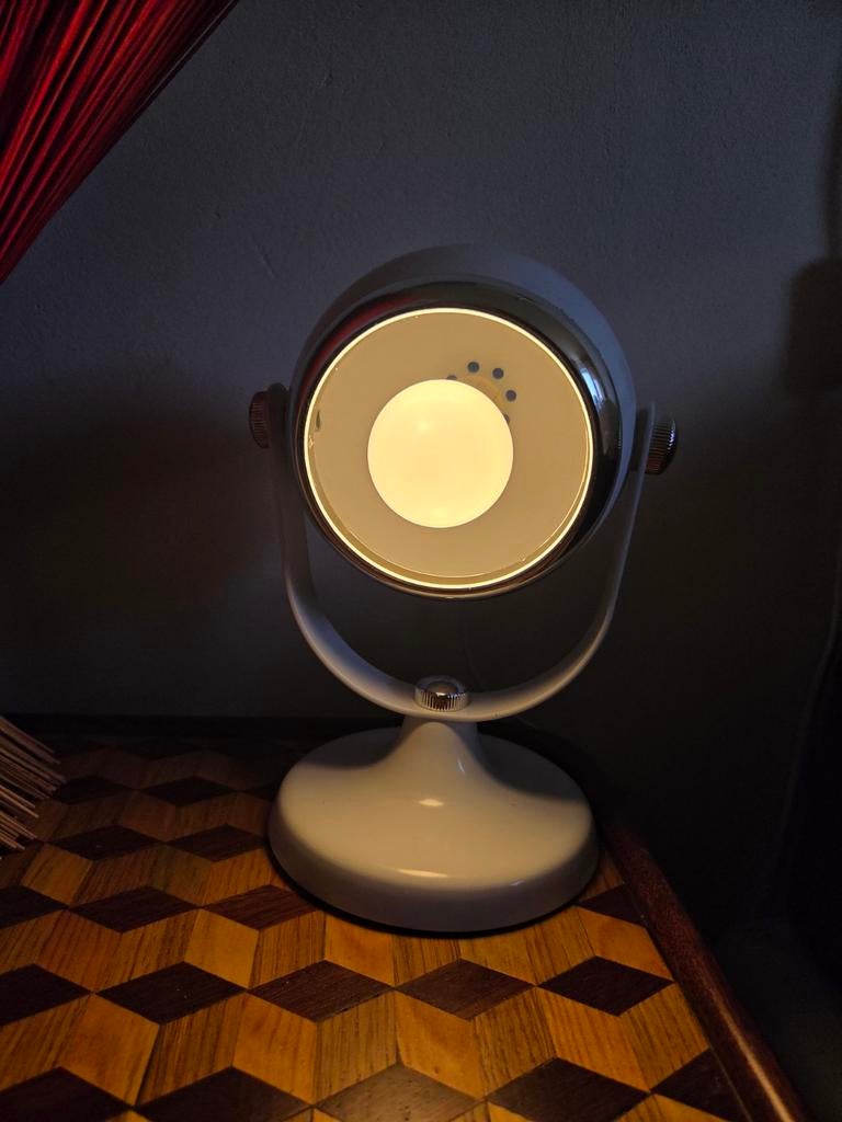 Vintage space age eyeball lamp, Huis en Inrichting, Ophalen of Verzenden, Minder dan 50 cm