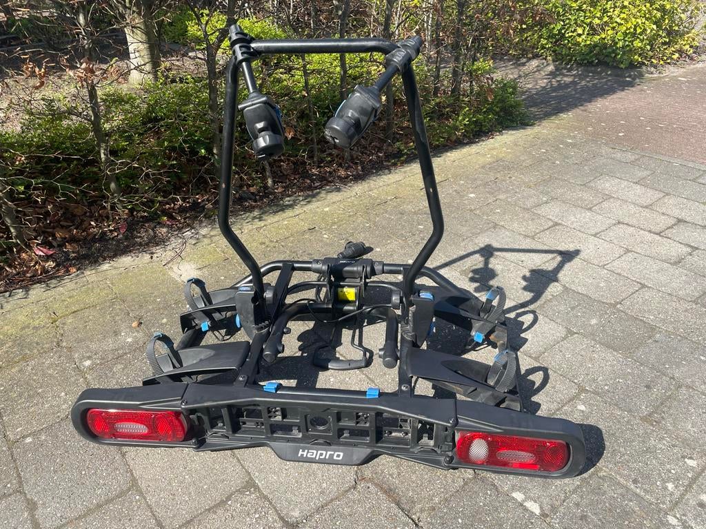 Hapro Atlas Premium II - Fietsendrager, Auto diversen, Fietsendragers, Ophalen, Gebruikt, 2 fietsen, Trekhaakdrager