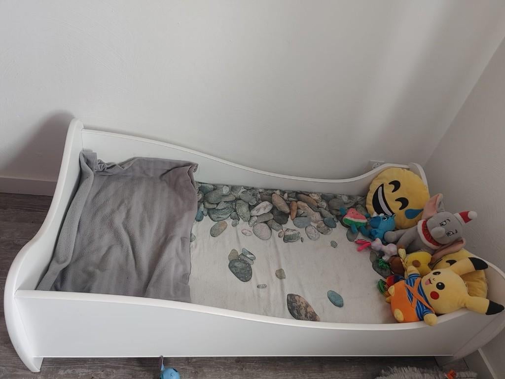 Kids Bed, Ophalen, Zo goed als nieuw, 140 tot 160 cm, 70 tot 85 cm