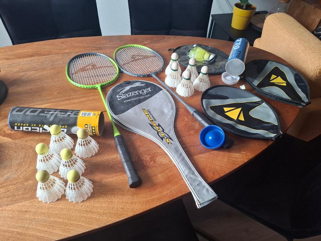 Badmintonset, Ophalen, Gebruikt, Racket(s)