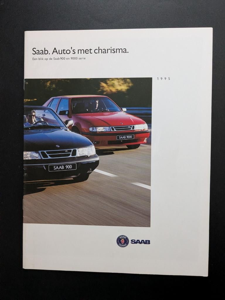 Brochure SAAB 900 en 9000 1995, Boeken, Ophalen of Verzenden, Zo goed als nieuw, Overige merken