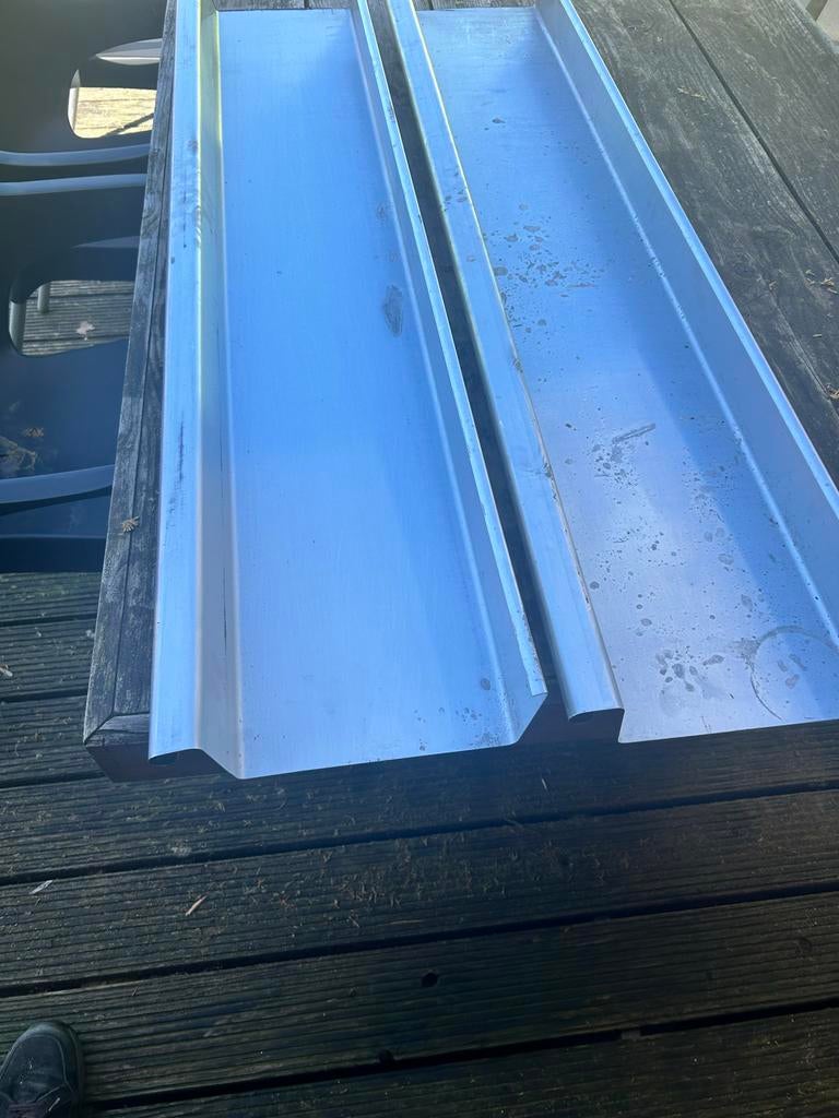 Bakgoot 44 zink, Nieuw, Ophalen of Verzenden, Zink, Minder dan 2 meter