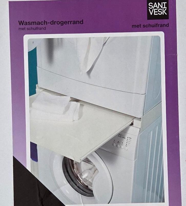 Sanivesk tussenstuk wasmachine en droger 60x57,5x7cm(bxdxh), Witgoed en Apparatuur, Onderdelen en Toebehoren, Gebruikt, Ophalen