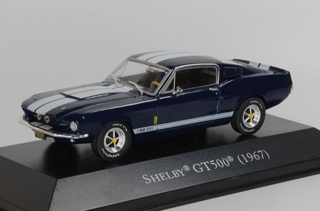 Ford Mustang SHELBY GT500 '67 schaal 1/43 American cars # 1