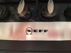 Neff gaskookplaat zwart glas, Witgoed en Apparatuur, Kookplaten, Ophalen, Gebruikt, 4 kookzones, Inbouw