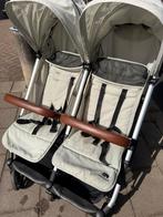 Duo kinderwagen buggy beige Deryan, Gebruikt, Duowagen, Ophalen of Verzenden, Kinderwagen