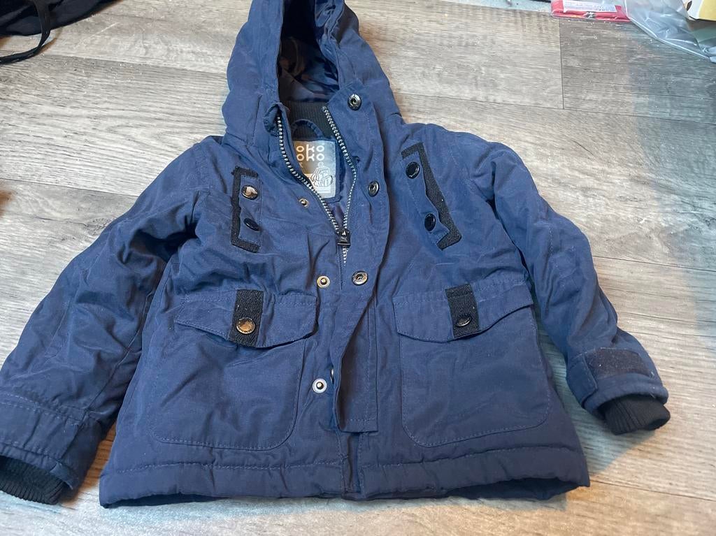 Mooie winterjas Koko Noko maat 86, Ophalen of Verzenden, Zo goed als nieuw, Jongetje of Meisje, Jasje