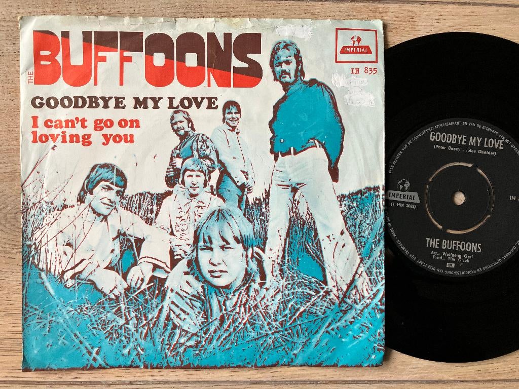 The Buffoons, Cd's en Dvd's, Gebruikt, 7 inch, Single, Pop