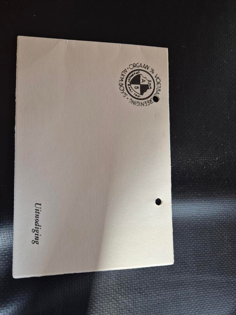 ALKMAARSCHE BOYS, Ophalen of Verzenden