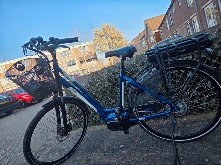 Amslod York MTC, Fietsen en Brommers, Elektrische fietsen, Zo goed als nieuw, Overige merken, 51 tot 55 cm, Ophalen
