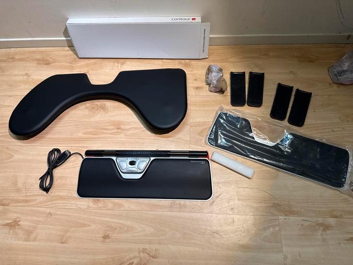 RollerMouse Red - Ergonomische Muis zeer weinig gebruikt, Computers en Software, Muizen, Gebruikt, Muis, Rechtshandig, Bedraad