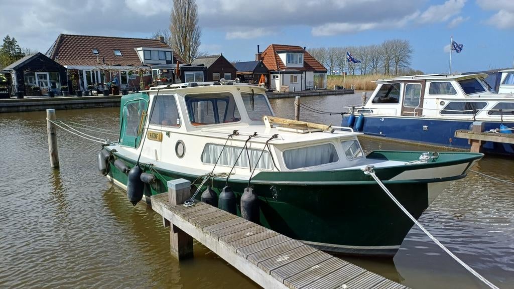 Vaarklare De Wit kruiser 7,5m, Ophalen, Gebruikt, Staal, Diesel