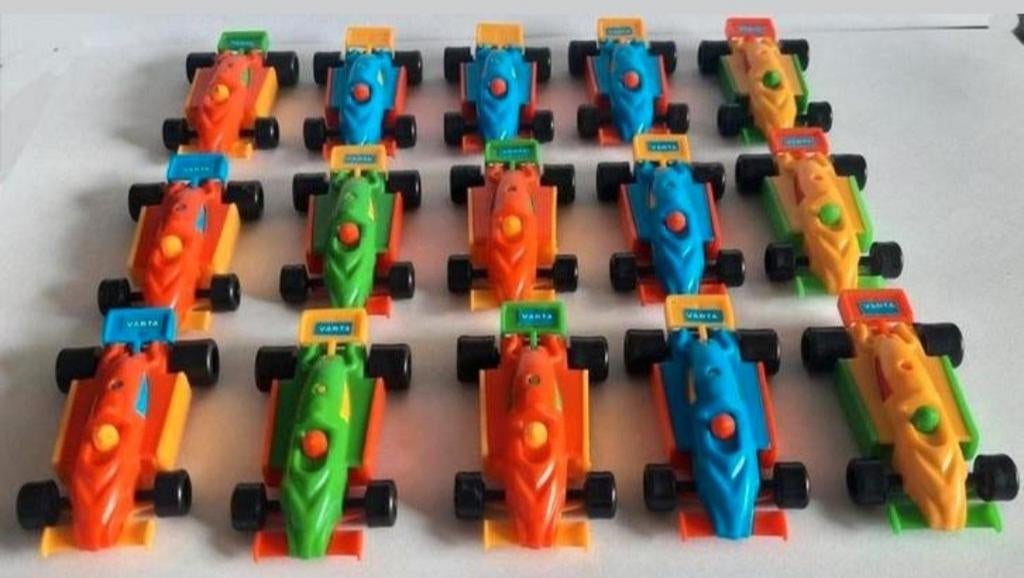 15x Vintage mini Bruder Rennwagen / Racewagens 1987, Ophalen of Verzenden, Zo goed als nieuw