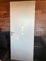 Opdekdeuren 2x, Doe-het-zelf en Verbouw, Deuren en Horren, Ophalen, Gebruikt, Binnendeur, 200 tot 215 cm