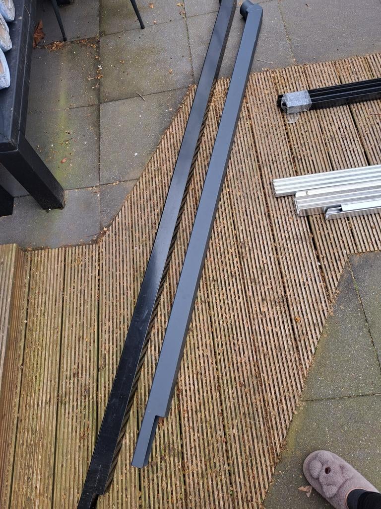 Regenpijpen aluminium zwart en antraciet, Ophalen