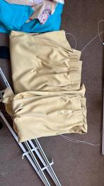 Geelgroene gordijnen kinderkamer (205x185 cm), Huis en Inrichting, Stoffering | Gordijnen en Lamellen, Ophalen, Gebruikt, 200 cm of meer