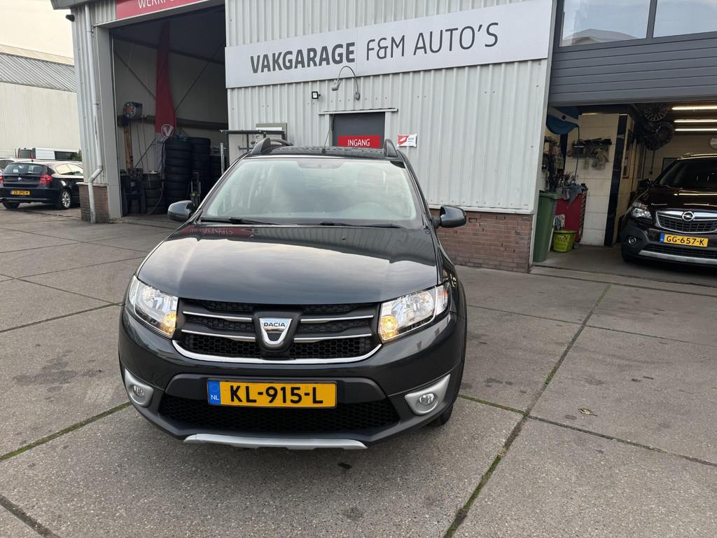 Dacia Sandero 0.9 TCe Bi-Fuel Stepway Lauréate, Auto's, Voorwielaandrijving, Stof, Euro 6, 580 kg