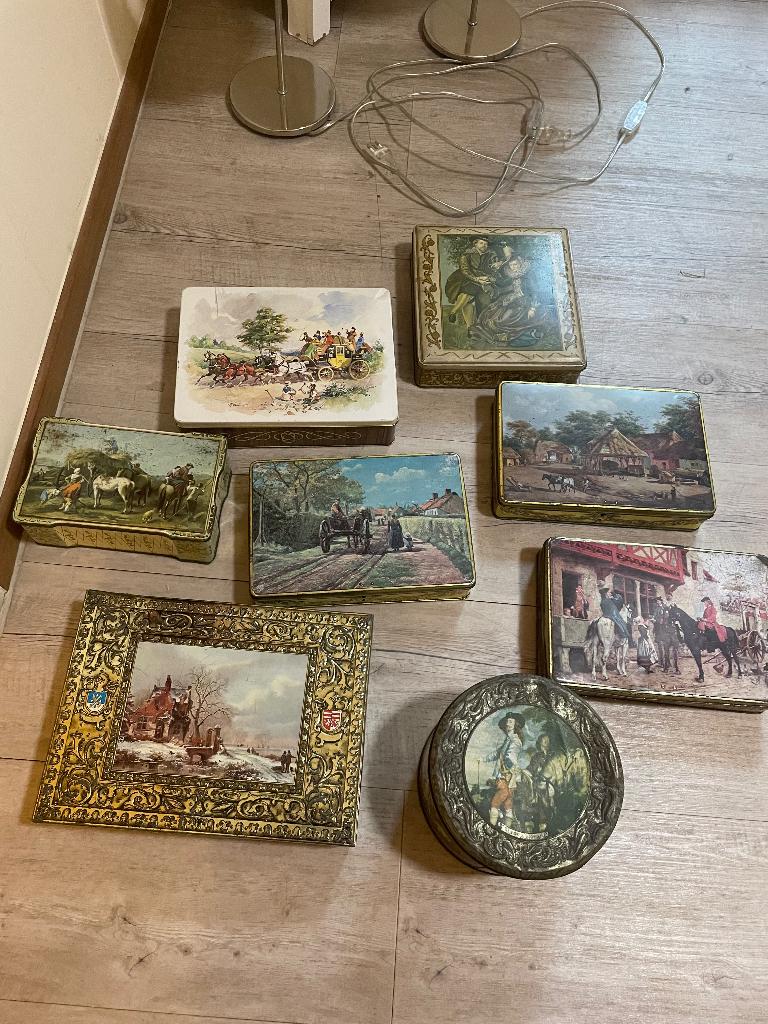 Vintage blikken : zeldzaam, Ophalen of Verzenden, Nieuw, Overige
