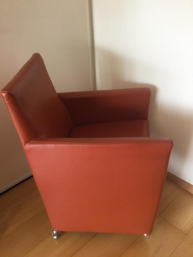 Eethoekstoelen met wieltjes van Bert Plantagie, Ophalen, Overige kleuren, Leer, Zo goed als nieuw