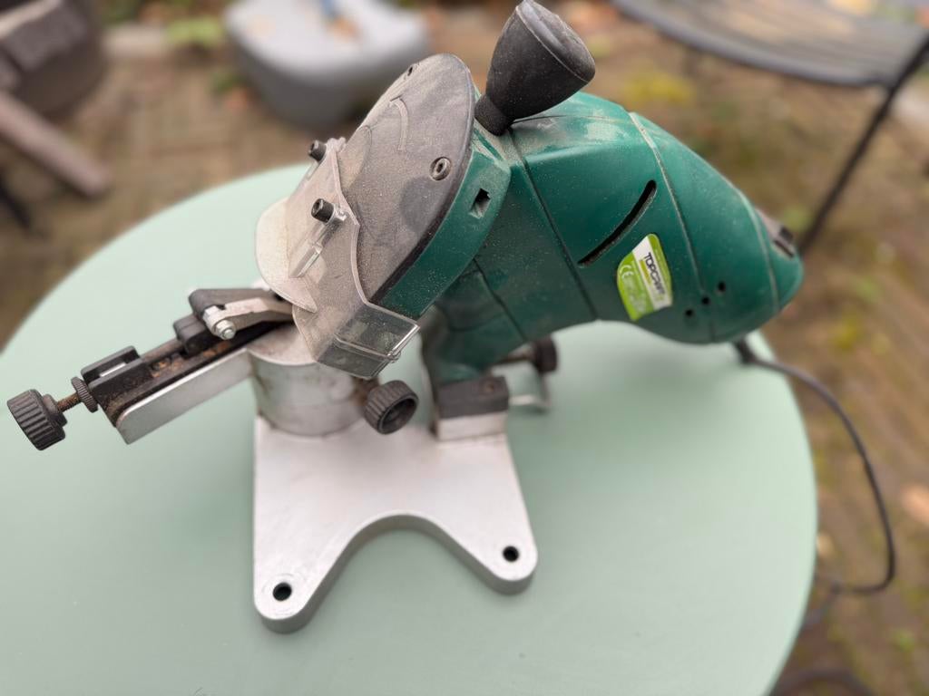 Kettingslijpmachine voor kettingzaag, Doe-het-zelf en Verbouw, Ophalen of Verzenden, Zo goed als nieuw, Minder dan 700 watt, Overige typen