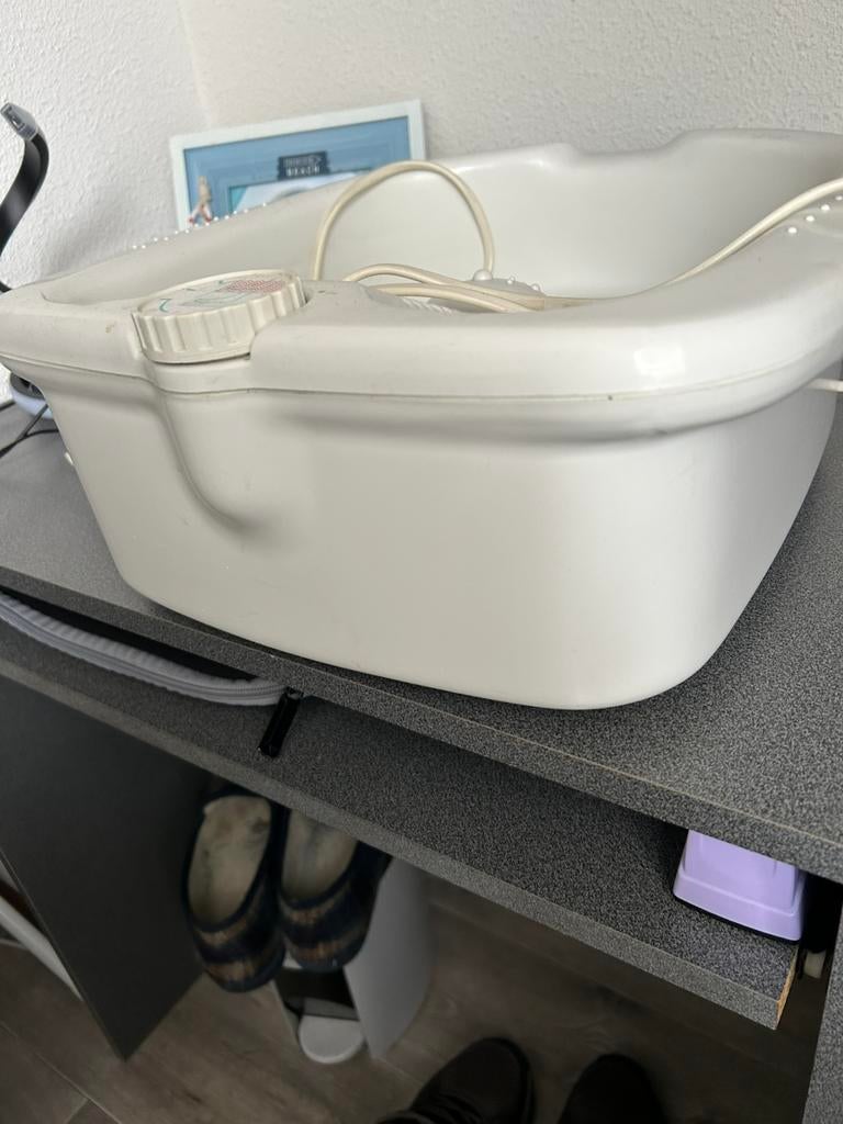 Elektrische voetenbad, Ophalen