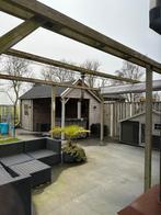 Tuinhuisje met overkapping, Tuin en Terras, Tuinhuizen, Ophalen, Gebruikt, 250 tot 500 cm, Schuur