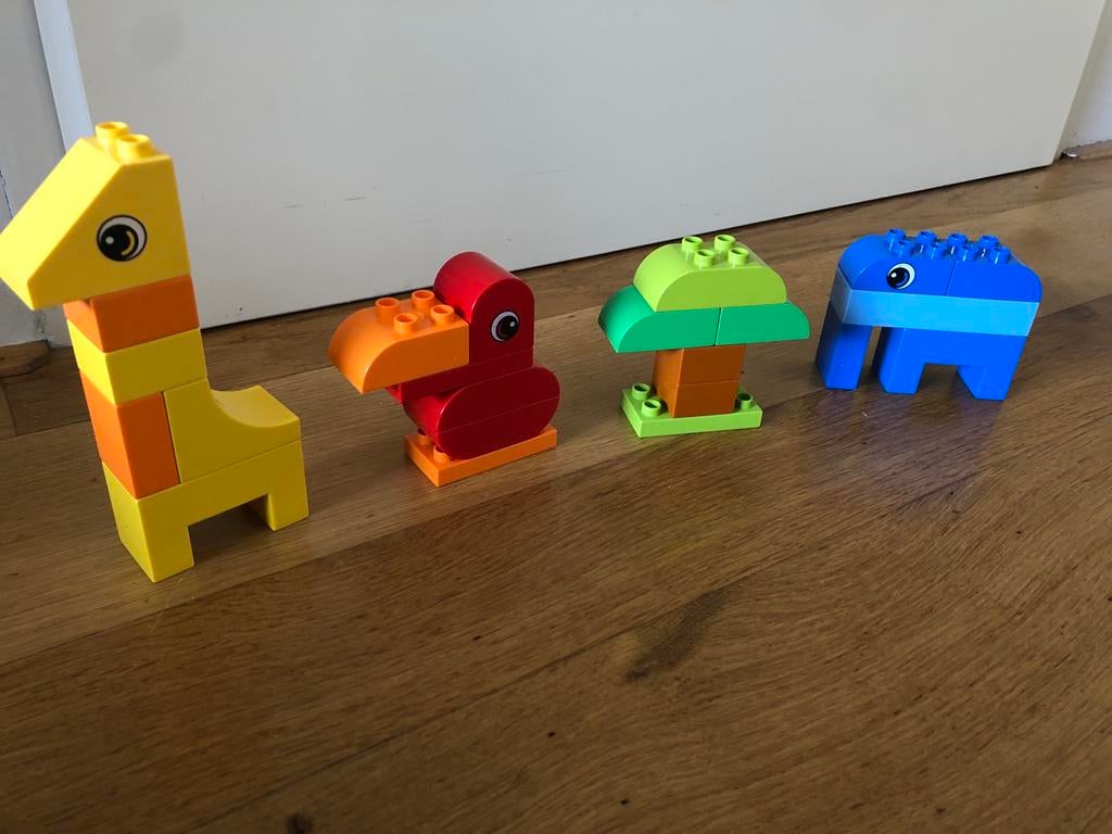 LEGO Duplo Mijn Eerste Dieren Set 6784, Ophalen, Zo goed als nieuw, Complete set, Duplo