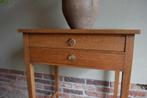 Prachtige antieke eiken Art Deco plantentafel, sidetable., Verzenden