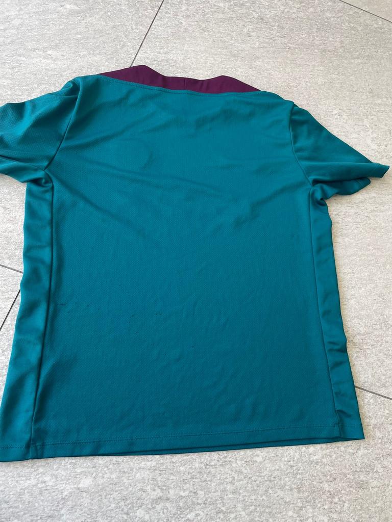 Nike PSG Qatar Airways voetbalshirt maat M, Ophalen of Verzenden, Gedragen, Maat 48/50 (M), Groen