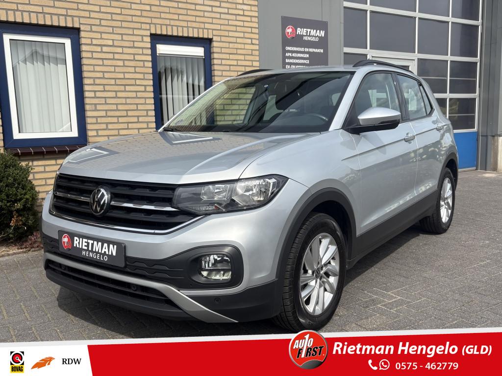 Volkswagen T-Cross 1.0 TSI Life CARPLAY-NAVI-CRUISE-ALL SEAS, T-Cross, Gebruikt, Euro 6, 95 pk