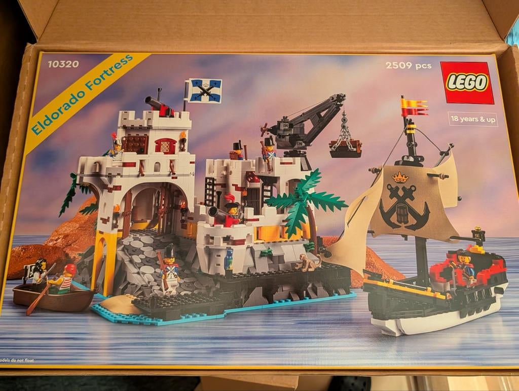 Lego 10320 eldorado fortress, Kinderen en Baby's, Speelgoed | Duplo en Lego, Ophalen of Verzenden, Nieuw