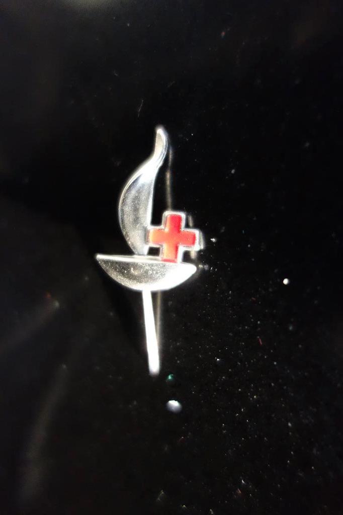 Speldje Rode Kruis., Ophalen of Verzenden, Zo goed als nieuw, Overige typen