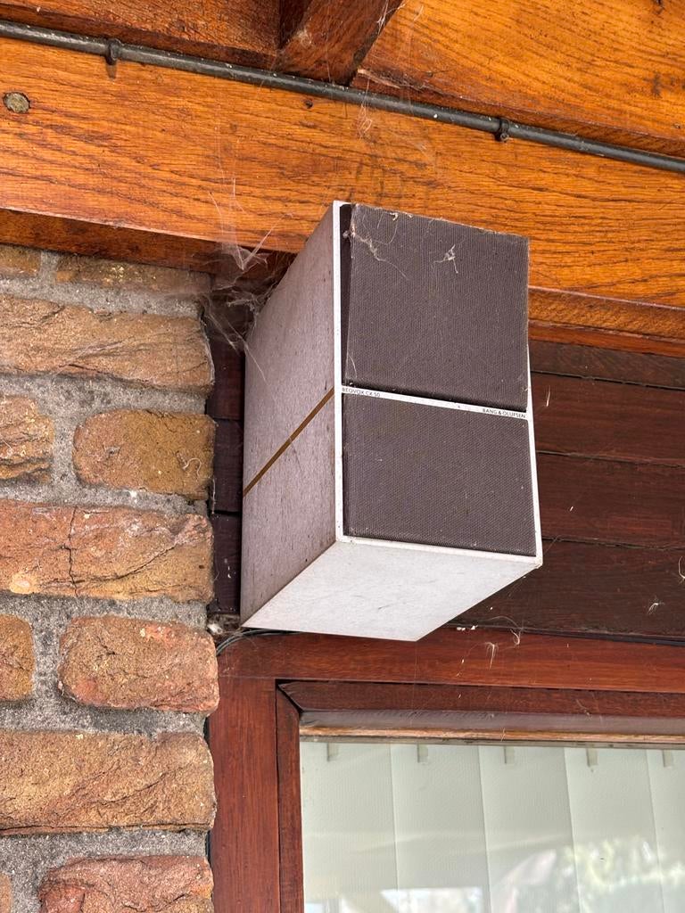 Vintage Bang & Olufsen Beovox CX50 terras speakers - set van, Gebruikt, Overige typen, Minder dan 60 watt, Ophalen