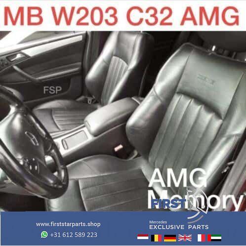 W203 C32 C55 AMG leder interieur Mercedes C Klasse 2006 AMG, Gebruikt, -, Ophalen of Verzenden, -