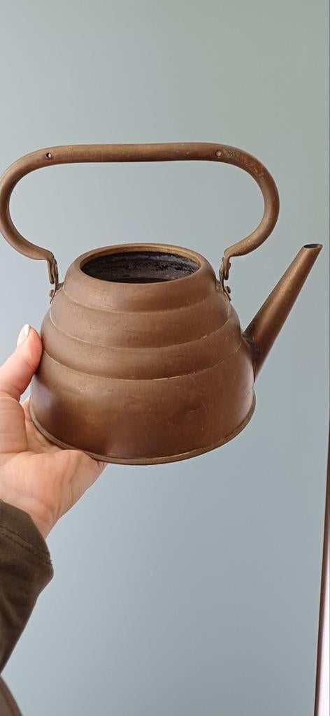 Set van 2 ouderwetse ketels, Ophalen of Verzenden, Koper