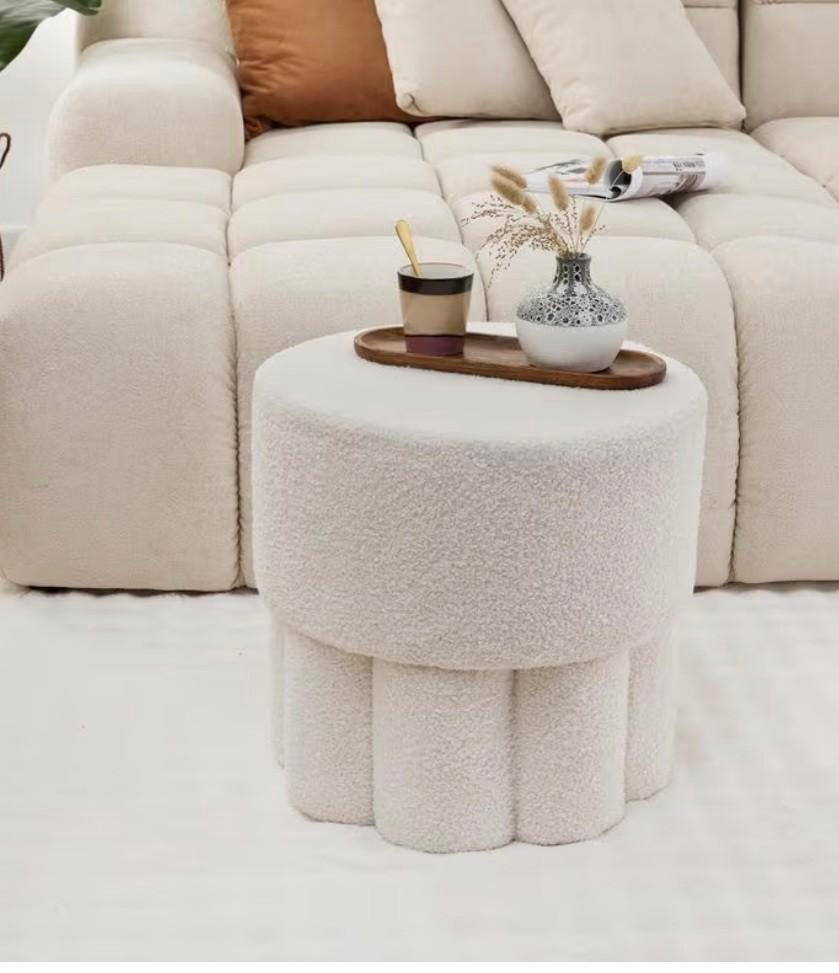 Design teddy poef wit
NIEUW, Ophalen, Overige materialen, Minder dan 50 cm, Rond