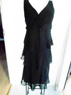 Uit de VS Chique cocktailjurkje in laagjes voile maatje S, Kleding | Dames, Gelegenheidskleding, Ophalen, Zwart, Nieuw, Cocktailjurk