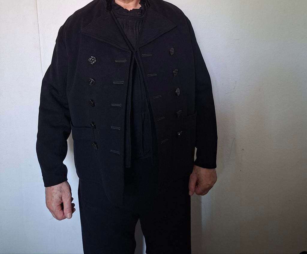 Authentieke Zeeuwse  Traditionele klederdracht, Onbekend, Zwart, Overige maten, Ophalen of Verzenden