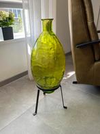 Grote glazen vaas, Ophalen, Gebruikt, 50 tot 75 cm, Glas