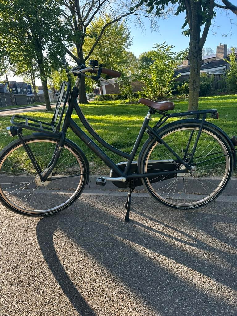 Cortina u4 28 inch met 3 versnellingen en trommelremmen, Fietsen en Brommers, Fietsen | Meisjes, Ophalen, Zo goed als nieuw, Versnellingen