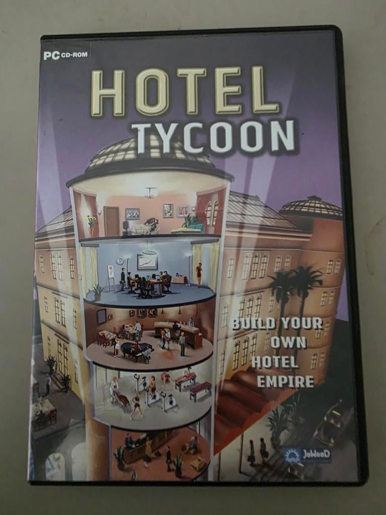 Pc game Hotel Tycoon, Spelcomputers en Games, Games | Pc, 1 speler, Ophalen of Verzenden, Zo goed als nieuw, Vanaf 3 jaar