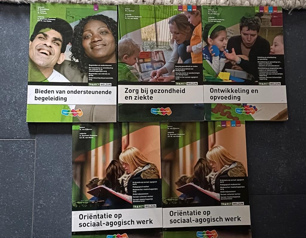 Traject Welzijn boeken MBO onderwijs assistent, Boeken, Ophalen of Verzenden, Beta, Zo goed als nieuw, MBO