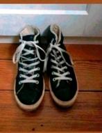 All Star Converse zwarte leren schoenen, Zwart, Ophalen of Verzenden, Zo goed als nieuw, Converse All Stars