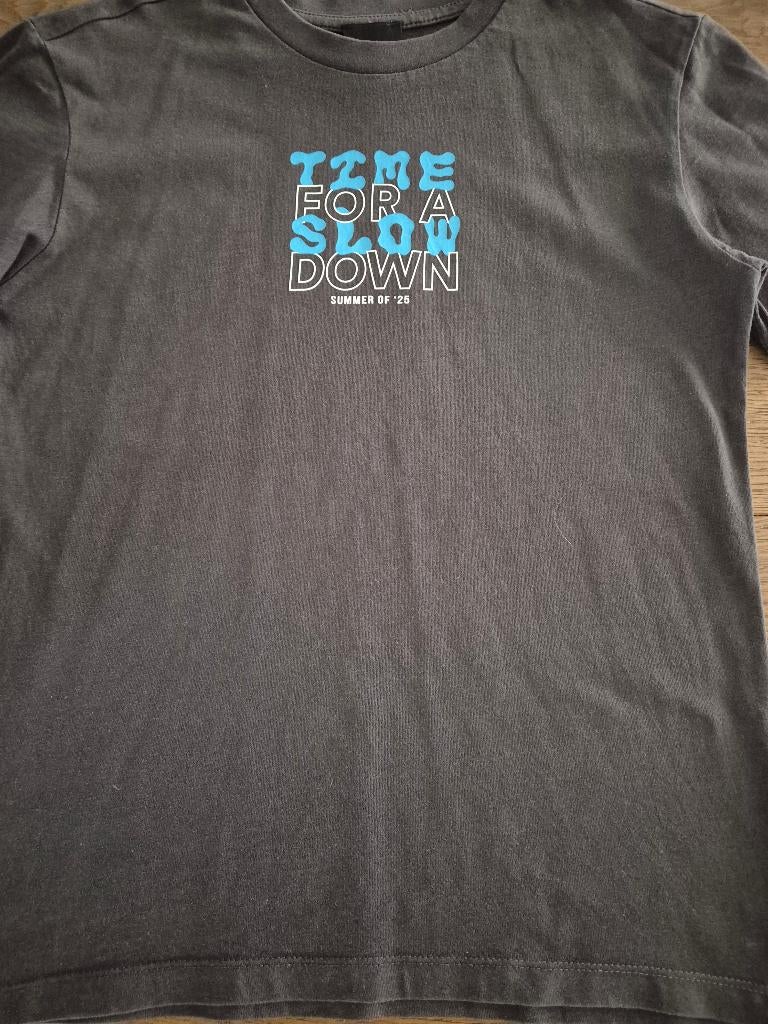 Mooi antraciet grijs shirt van de Shoeby maat 146/152, Kinderen en Baby's, Kinderkleding | Maat 152, Ophalen of Verzenden, Zo goed als nieuw