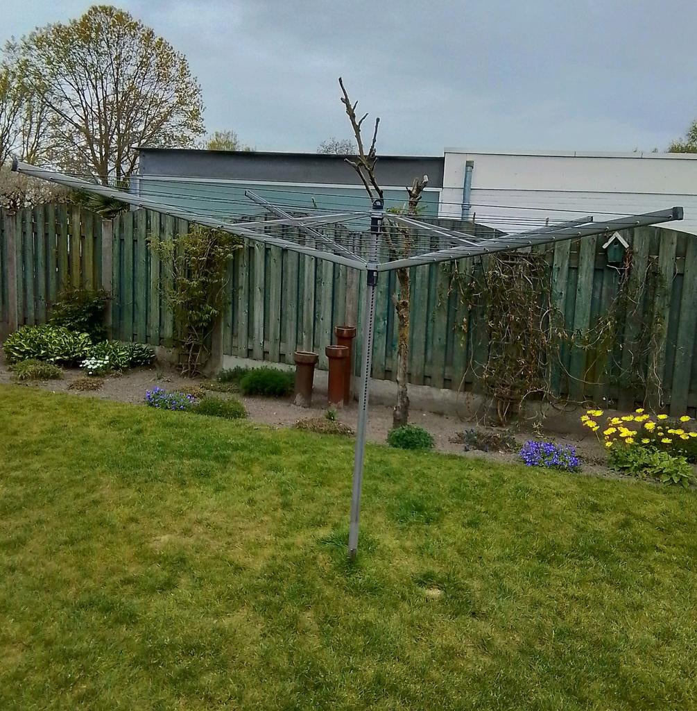 Wasmolen droogmolen Brabantia 60 zonder grondanker., Ophalen, Gebruikt, Droogmolen